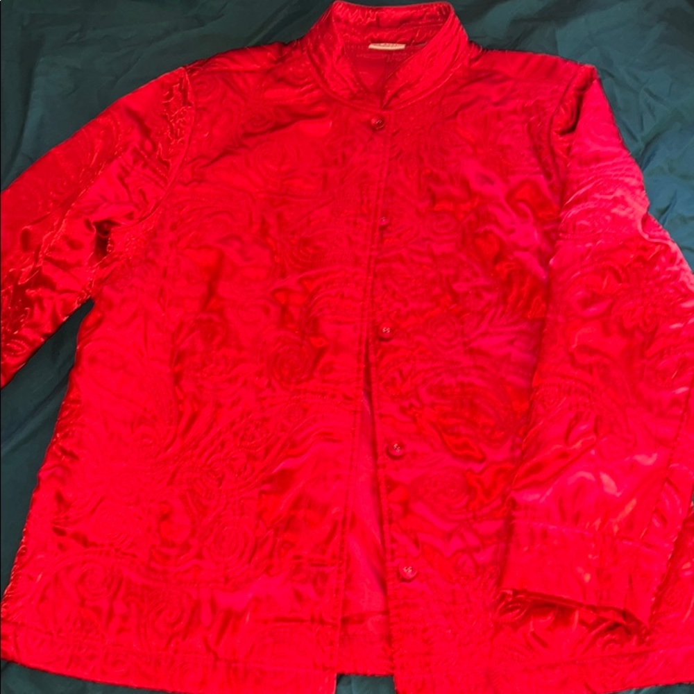 Red Classic Elements Jacket